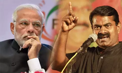 தமிழர்களைத் திருடர்கள் போல சித்தரிப்பதா? - பிரதமர் மோடிக்கு சீமான் கண்டனம்