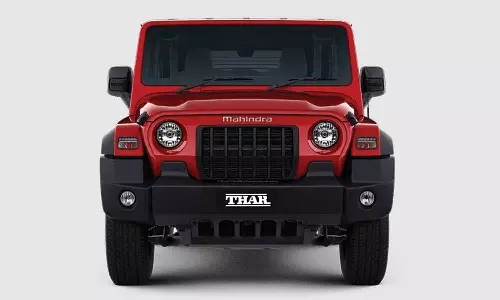 டெஸ்டிங்கில் சிக்கிய தார் 5 -door வேரியண்ட் - வெளியீடு எப்போ தெரியுமா?