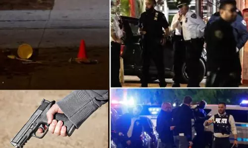 அமெரிக்காவில் பல்கலைக்கழகம் அருகே துப்பாக்கிச்சூடு.. 2 பேர் பலி