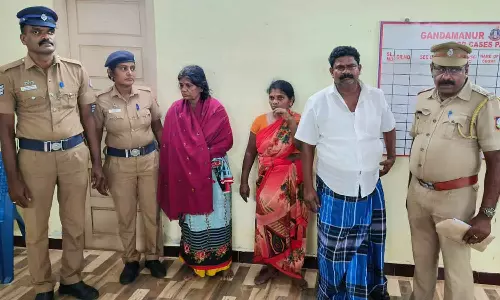 கஞ்சா விற்ற ஒரே குடும்பத்தை சேர்ந்த 3 பேர் கைது