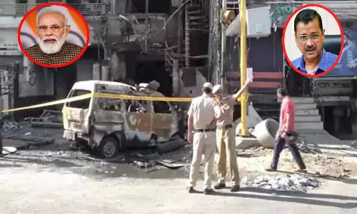 டெல்லி மருத்துவமனை தீ விபத்தில் 6 குழந்தைகள் உயிரிழப்பு: மோடி, கெஜ்ரிவால் இரங்கல்