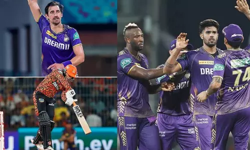 கெத்து காட்டிய கொல்கத்தா.. 113 ரன்னில் சுருண்ட ஐதராபாத்