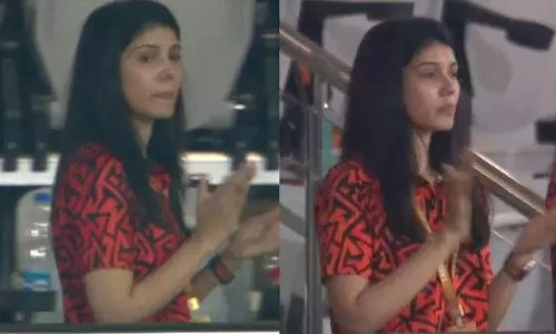 இறுதி போட்டியில் ஐதராபாத் தோல்வி: கண்ணீர் விட்டு அழுத காவ்யா மாறன்- வீடியோ வைரல்