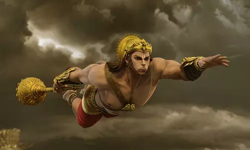 பைரவர் திட்டத்தினால் களைப்பான அனுமான்