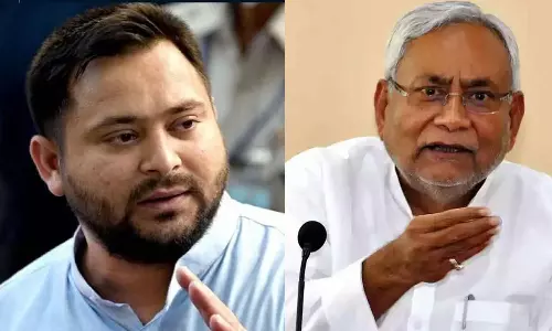 என்டிஏ ஆட்சியை இழந்தபின் மிகப்பெரிய முடிவை எடுப்பார்: நிதிஷ் குமார் குறித்து தேஜஸ்வி கணிப்பு
