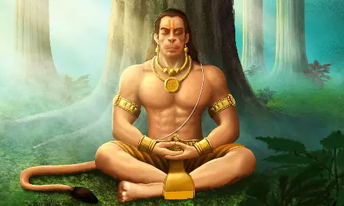 ஆஞ்சநேயர் வாலினால் சுற்றிய தழும்புகளுடன் காணப்படும் வாலீஸ்வரர் லிங்கம்