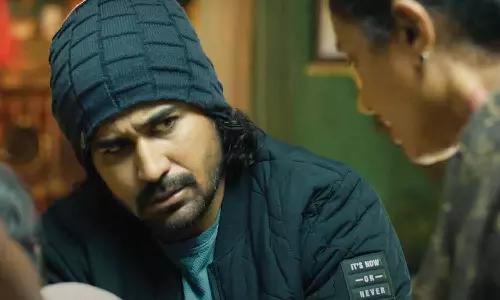 கோவிலுக்கு போய் தூங்குனா நிம்மதியா இருக்கும் - கவனம் ஈர்க்கும் மழை பிடிக்காத மனிதன் டீசர்