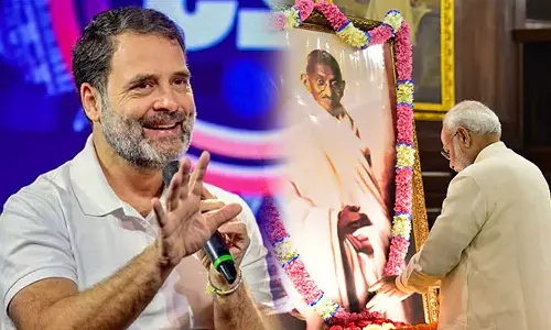 காந்தி திரைப்படத்திற்கு முன்பு காந்தியை யாருக்கும் தெரியாதா? - மோடியை கலாய்த்த ராகுல்காந்தி