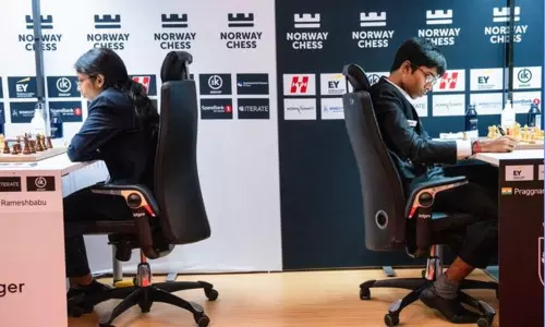 நார்வே செஸ் தொடரில் அக்கா, தம்பி முதல் இடம்: ரசிகர்கள் மகிழ்ச்சி