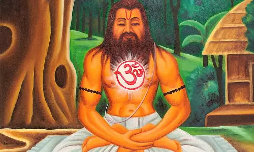 கோவிலுக்கு வெளியில் வந்து ரோமரிஷிக்கு காட்சி கொடுத்த சிவபெருமான்