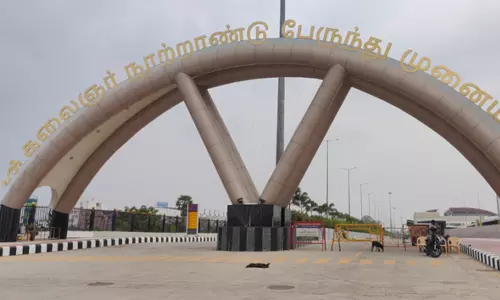 கிளாம்பாக்கத்தில்  உயர்மட்ட மேம்பாலம்: தமிழக அரசு தகவல்