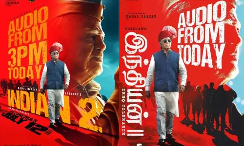 இந்தியன் 2 இசை வெளியீட்டு விழா! - ரசிகர்களுக்கு திடீர் சர்ப்ரைஸ் கொடுத்த லைகா!