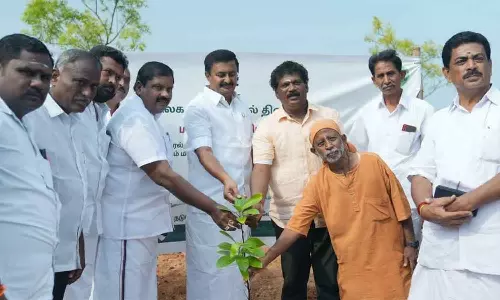 ஈஷாவின் காவேரி கூக்குரல் இயக்கம் மூலம்  3 லட்சம் மரக்கன்றுகள் நடத்திட்டம்!- சாமிநாதன் தொடங்கி வைத்தார்