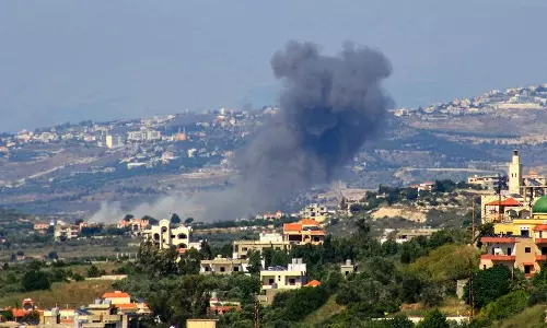 லெபனானில் இஸ்ரேல் டிரோன் மீது தாக்குதல்