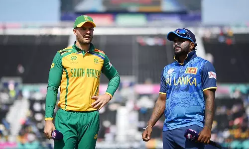 டி20 உலகக் கோப்பை: தென் ஆப்பிரிக்காவுக்கு எதிராக இலங்கை பேட்டிங் தேர்வு