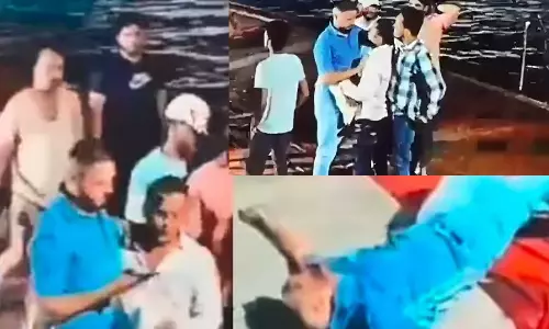 மகன்களின் கண் முன்னே தந்தை சுட்டுக் கொலை.. அதிரவைக்கும் வீடியோ