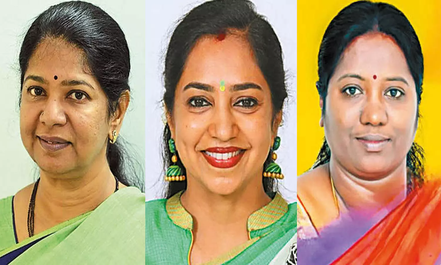 பாராளுமன்றம் செல்லும் 5 பெண் தமிழக எம்.பி.க்கள்