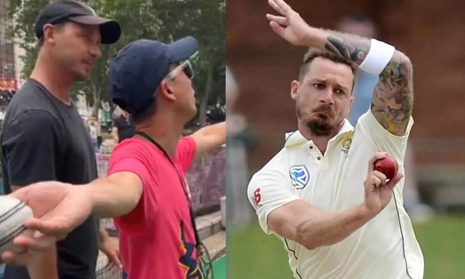 ஸ்டெய்னுக்கு பந்து வீச கற்றுக் கொடுத்த அமெரிக்கர்- வைரலாகும் ஷாக் வீடியோ