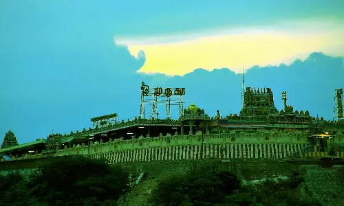 திருத்தணியில்  தங்கதேர்  உலா