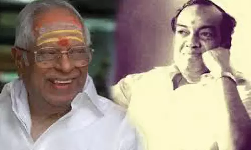 கண்ணதாசன் பாடலை திருத்தம் செய்த எம்.எஸ்.வி