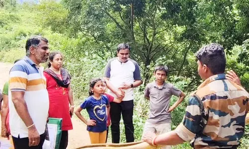 குரங்கணி அருவிக்கு செல்ல சுற்றுலா பயணிகளுக்கு தடை