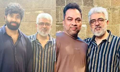 குட் பேட் அக்லி படத்தின்  புது அப்டேட் - வைரலாகும் புகைப்படம்