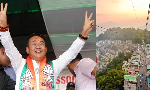 சிக்கிம் முதல்வராக இன்று பதவியேற்கிறார் பிரேம் சிங் தமாங்.. மலைக்க வைக்கும் வெற்றிப் பின்னணி