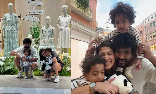 தனது 2-வது திருமண நாளை உயிர் உலகுடன் கொண்டாடிய நயன்& விக்னேஷ்