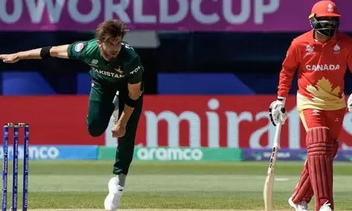 டி20 உலகக் கோப்பை: பாகிஸ்தானுக்கு 107 ரன்கள் இலக்கு நிர்ணயித்த கனடா