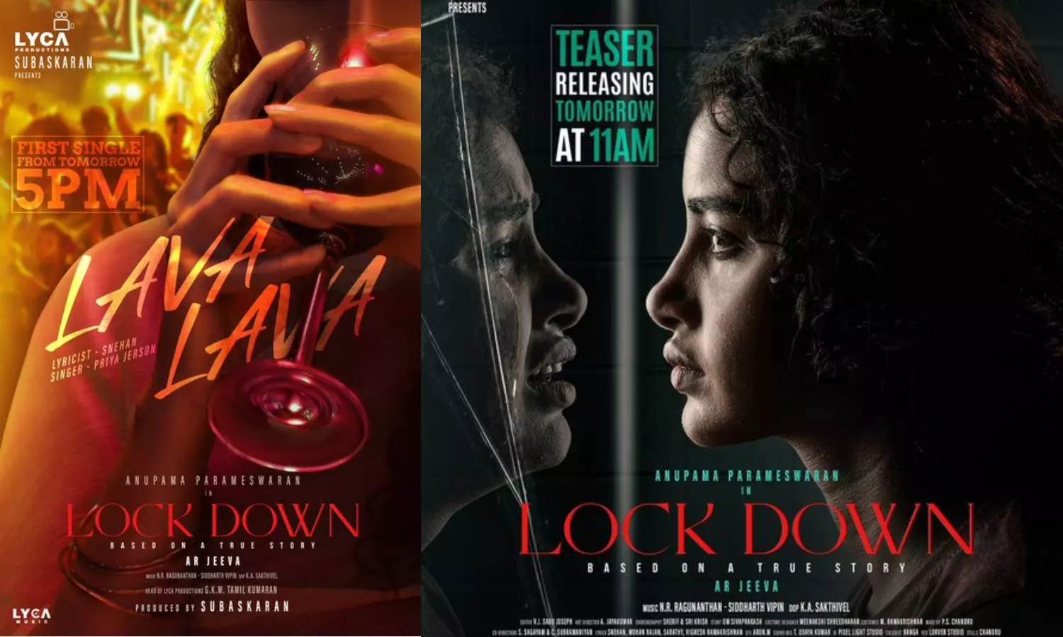 லாக்டவுன் படத்தின் ஃபர்ஸ்ட் சிங்கிள் அப்டேட்!