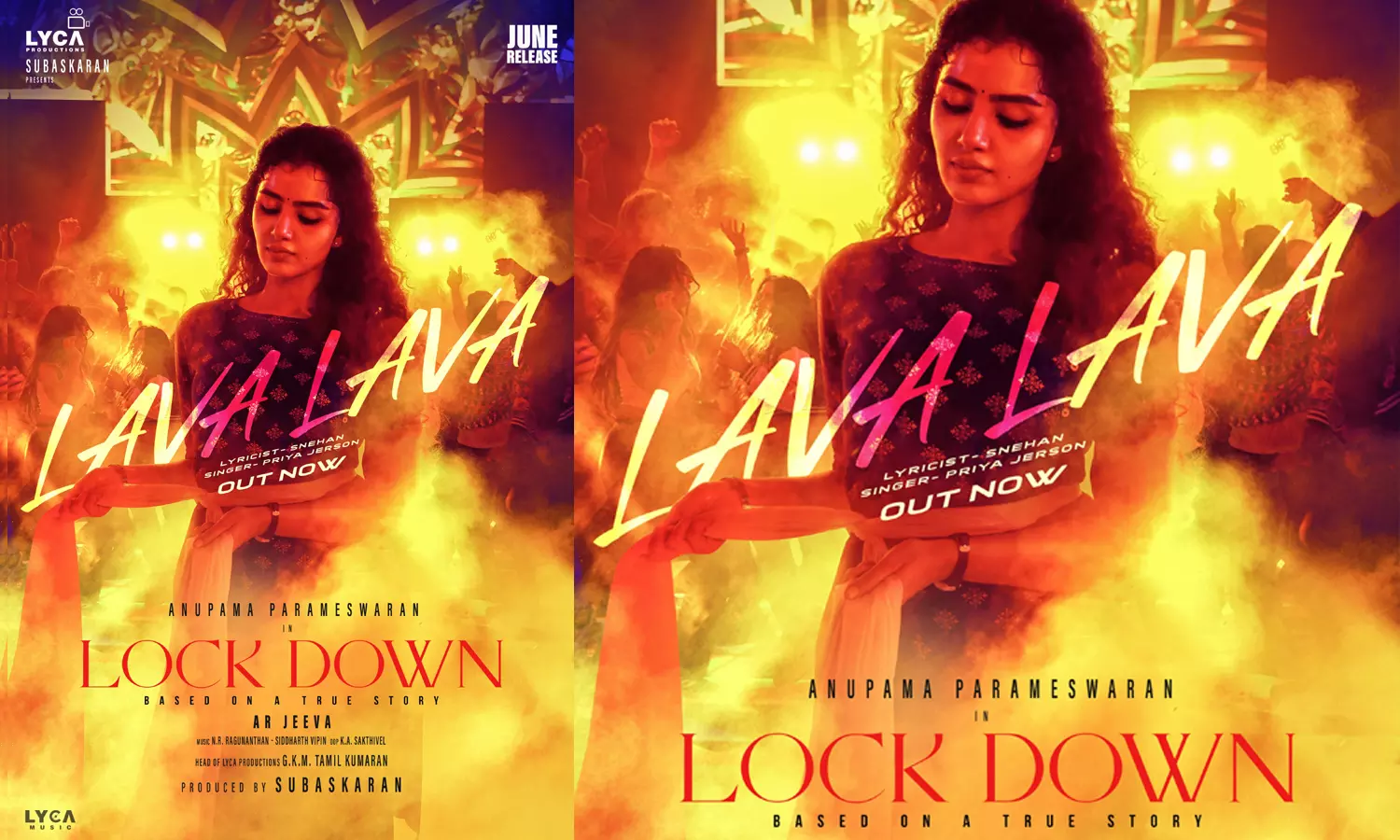 லாவா லாவா..- லாக்டவுன் படத்தின் முதல் லிரிக்கல் வீடியோ ரிலீஸ் லாவா லாவா..- லாக்டவுன் படத்தின் முதல் லிரிக்கல் வீடியோ ரிலீஸ்