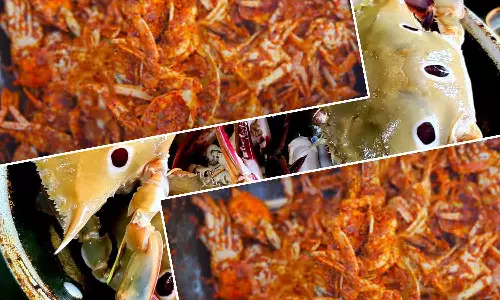 மலேசியன் ஸ்டைல் நண்டு சில்லி...