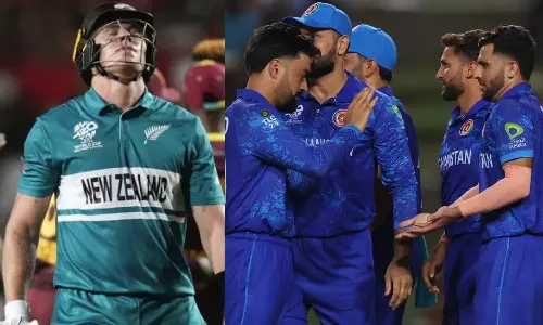 டி20 உலகக் கோப்பை சூப்பர் 8-இல் ஆப்கானிஸ்தான் - நியூசிலாந்தை வெளியேற்றி அசத்தல்