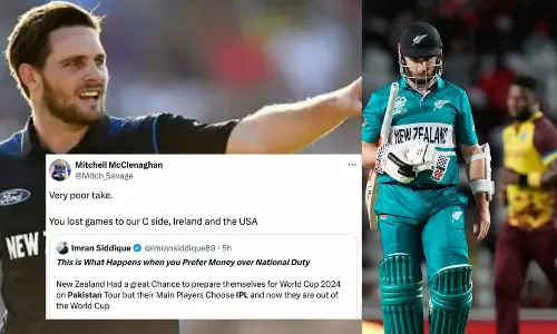 ஐபிஎல்-லில் விளையாடினால் இப்படிதான்.. பாக். பத்திரிகையாளர் பதிவுக்கு பதிலடி கொடுத்த மெக்லெனகன்