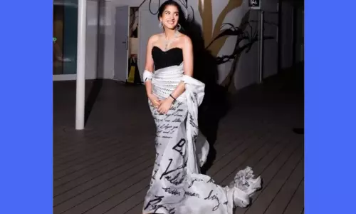 ராதிகா கவுனில் இடம்பெற்ற ஆனந்த் அம்பானியின் காதல் கடிதம்