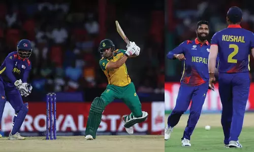 கடைசி பந்தில் ரன்  அவுட்: நேபாள அணியை 1 ரன் வித்தியாசத்தில் வீழ்த்தி தென் ஆப்பிரிக்கா த்ரில் வெற்றி