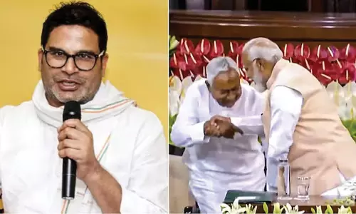 மோடியின் கால்களை நிதிஷ்குமார் தொட்டது பீகாருக்கே அவமானம்- பிரசாந்த் கிஷோர்