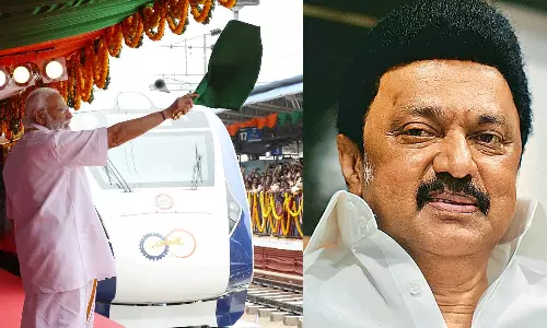 2 வந்தே பாரத் ரெயில் சேவையை சென்னையில் தொடங்கி வைக்கிறார் பிரதமர் மோடி: முதலமைச்சர் பங்கேற்கிறார்