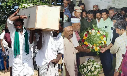 குவைத் தீ விபத்து- செஞ்சி, காட்டுமன்னார்கோவில் பகுதியை சேர்ந்த வாலிபர்கள் உடல் சொந்த ஊரில் அடக்கம்