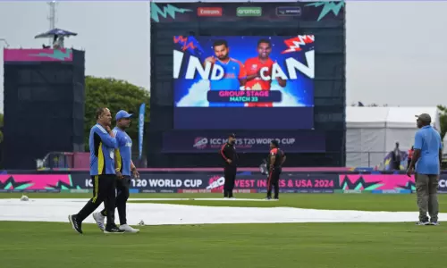 டி20 உலகக் கோப்பை: மழையால் இந்தியா, கனடா போட்டி ரத்து
