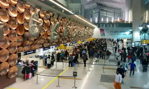 டெல்லி விமான நிலையத்துக்கு வெடிகுண்டு மிரட்டல்