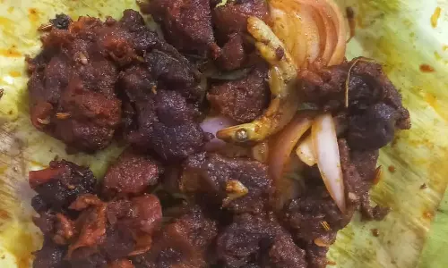 பிரபல ஓட்டலில் வாங்கிய உணவில் பல்லி- போலீஸ் அதிகாரி மகன் அதிர்ச்சி