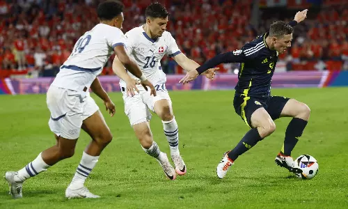 யூரோ 2024: ஸ்காட்லாந்து - சுவிட்சர்லாந்து இடையிலான போட்டி டிரா ஆனது