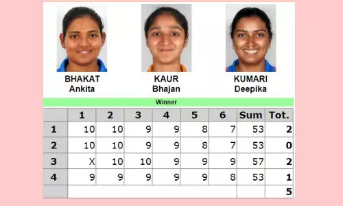 உலகக் கோப்பை வில்வித்தை: அரையிறுதியில் இந்திய பெண்கள் அணி