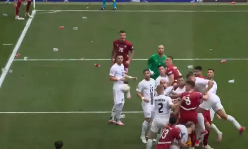 யூரோ 2024: இன்ஜூரி நேரத்தில் கோல் அடித்து ஸ்லோவேனியாவிற்கு எதிராக டிரா செய்த செர்பியா