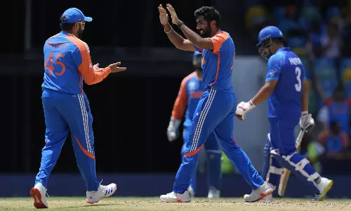 சூப்பர் 8-இல் முதல் வெற்றி - 47 ரன்களில் ஆப்கானிஸ்தானை வீழ்த்தியது இந்தியா