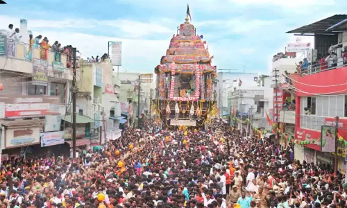 திருநெல்வேலி ஸ்ரீநெல்லையப்பர் கோவில் தேரோட்டம் இன்று