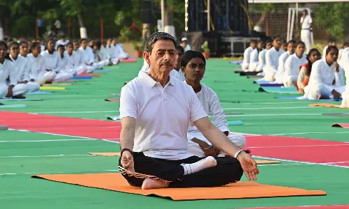 யோகா ஆரோக்கியமான நாட்டிற்கு வழிவகுக்கும்- கவர்னர் ஆர்.என்.ரவி