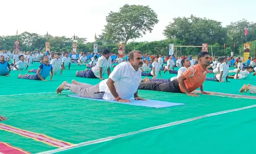 யோகா என்பது முன்னோர்கள் நமக்களித்த கொடை - எல்.முருகன்