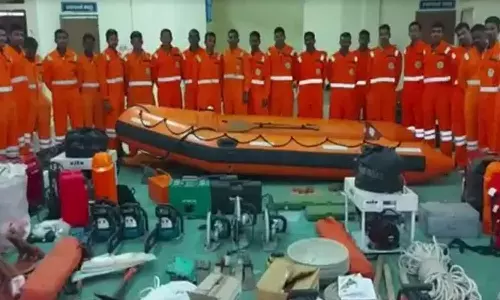 கனமழை எச்சரிக்கை: 9 தேசிய பேரிடர் மீட்பு படை கேரளா விரைவு